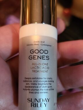 Sunday Riley Good Genes Lactic Acid Treatment - White/Gold